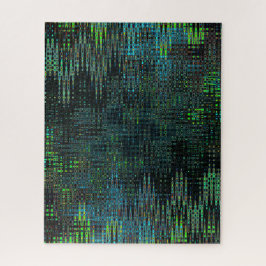 De Matrix Code Jigzaag Puzzle Legpuzzel