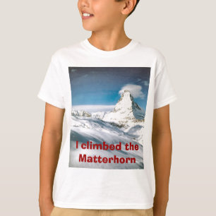De Matterhorn beklimmen T-shirt