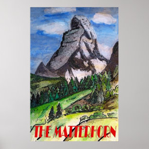 De Matterhorn Poster