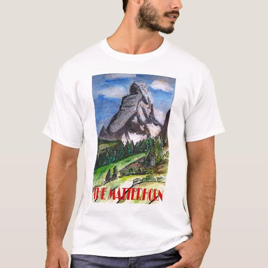 De Matterhorn T-shirt (Voorkant)