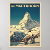 De Matterhorn V02 Poster (Voorkant)