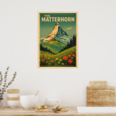 De Matterhorn V03 Poster (Keuken)