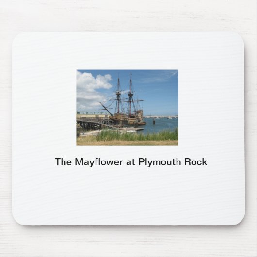 De Mayflower bij Plymouth Rock Muismat (Voorkant)