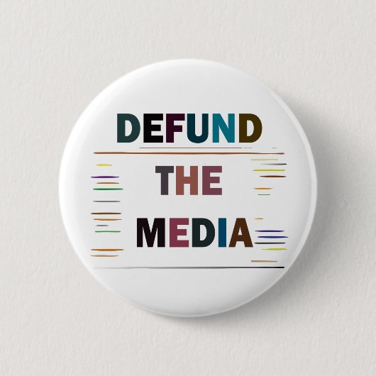 De media definiëren ronde button 5,7 cm (Voorkant)