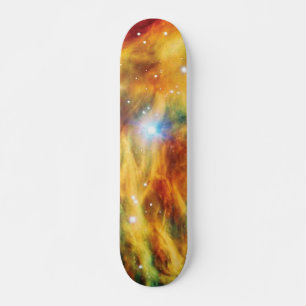 De Medusa Nebula Hubble Buitenspatie Foto Skateboard