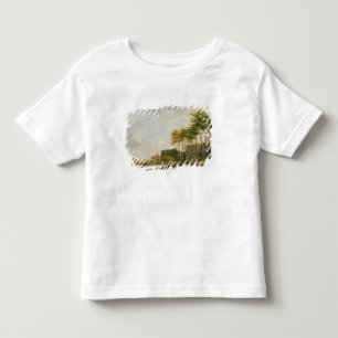 De Medway in Rochester, 1776 (olie op canvas) Kinder Shirts