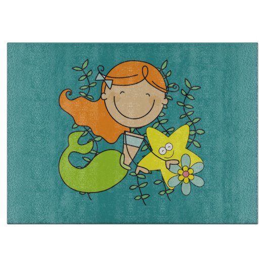 De Meermin van de roodharige Snijplank (Voorkant)