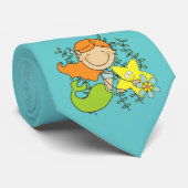 De Meermin van de roodharige Stropdas (Opgerold)