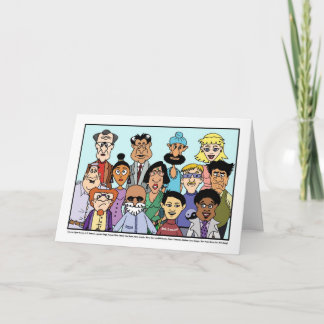 De meertalige Kaart van de Verjaardag!