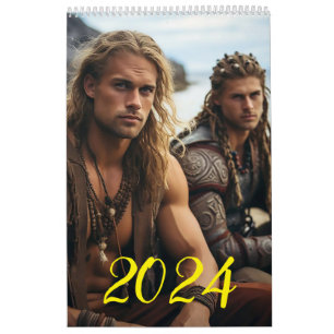 De meest brute macho 2024. kalender