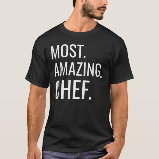 De meest fantastische Chef T-shirt (Voorkant)