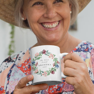 De Meest Geliefde Oma Ooit Bloemenkrans Koffiemok