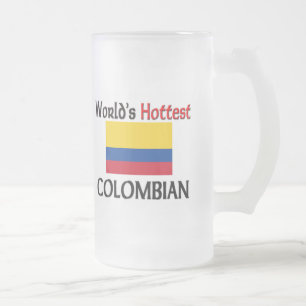 De meest prominente Colombiaan ter wereld Matglas Bierpul