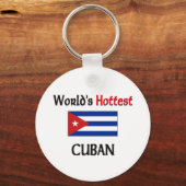 De meest prominente Cubaan ter wereld Sleutelhanger (Voorkant)