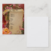 De meest Romantische ooit Visitekaartje (Voorkant / Achterkant)