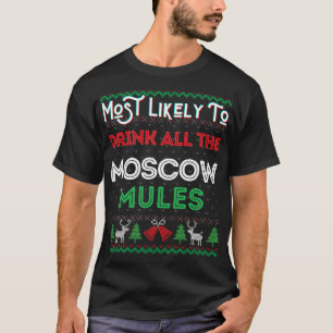 De meest waarschijnlijke Drink van de hele Moskous T-shirt