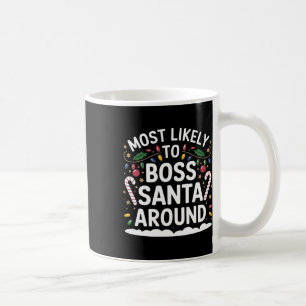 De meest waarschijnlijke is dat de kerstman rond h koffiemok