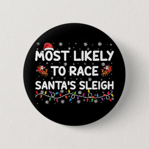 De meest waarschijnlijke kerstman van de Race Sant Ronde Button 5,7 Cm
