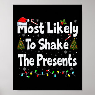 De meest waarschijnlijke manier om de Cadeaus fami Poster