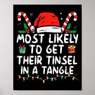 De meest waarschijnlijke om hun Tinsel in een drie Poster