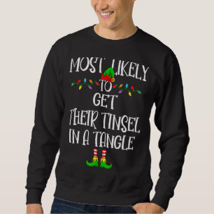 De meest waarschijnlijke om hun Tinsel in een drie Trui