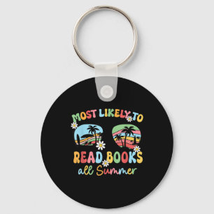 De meeste boeken die ik lees zijn alle zomerboeken sleutelhanger