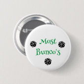De meeste Bunco's Ronde Button 5,7 Cm (Voorkant /achterkant)