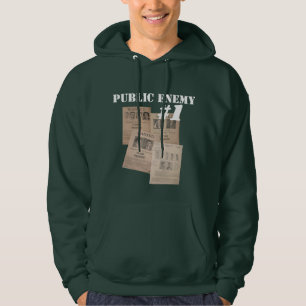 de meeste gezochte staatsvijand nummer één poste hoodie