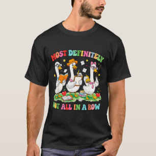 De meeste niet allemaal achter elkaar grappige ler t-shirt