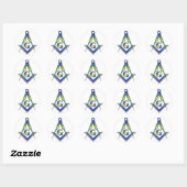 De Meester Mason Ronde Sticker (Vel)