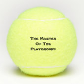 De meester van de speeltuin tennisbal tennisballen (Voorkant)