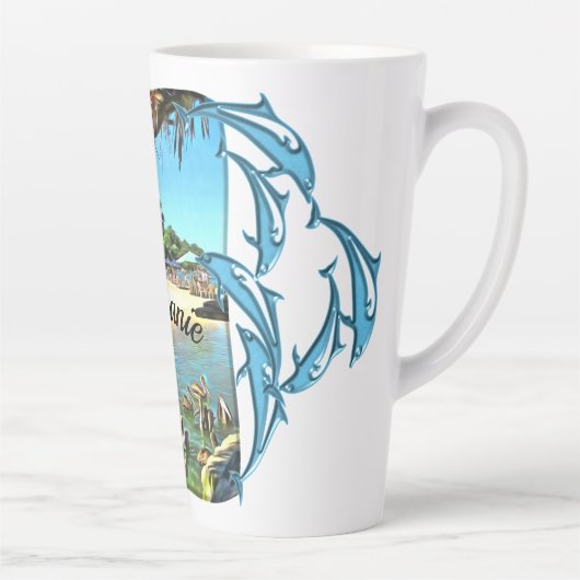 De Meets Ocean 0330 Latte Mok (Rechts)