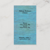 De Meets Ocean 0330 Visitekaartje (Achterkant)