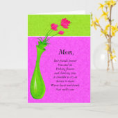 De meilleurs amis carte de jour de mères pour (Fleur jaune)