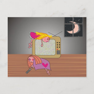 De Meisjes van de Slaap van de Partij van de Briefkaart