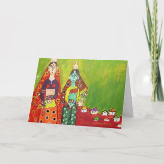 De Meisjes van het dorp Kaart