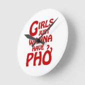 De meisjes willen enkel Phở hebben Ronde Klok (Hoek)