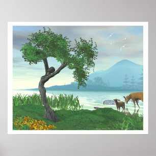 De meisjesboom poster