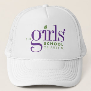 De meisjesschool in Austin Gedrukte Trucker Hat Pet