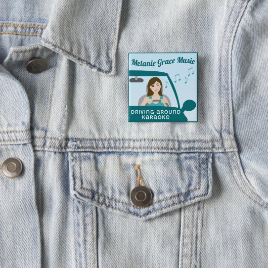 De MelanieGrace Button (In situ)