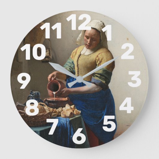 De melkdrain grote klok (Voorkant)