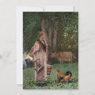 De melkmeid   Winslow Homer