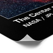 De melkweg poster (Hoek)