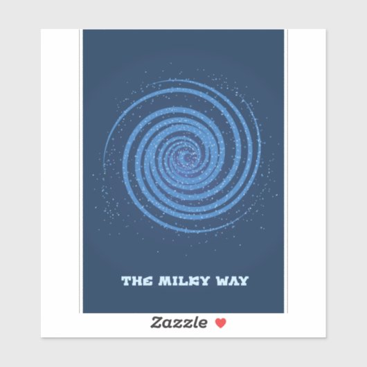 De melkweg sticker (Vel)