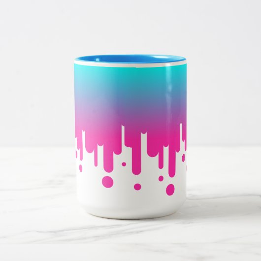 De meltdown tweekleurige koffiemok (Center)