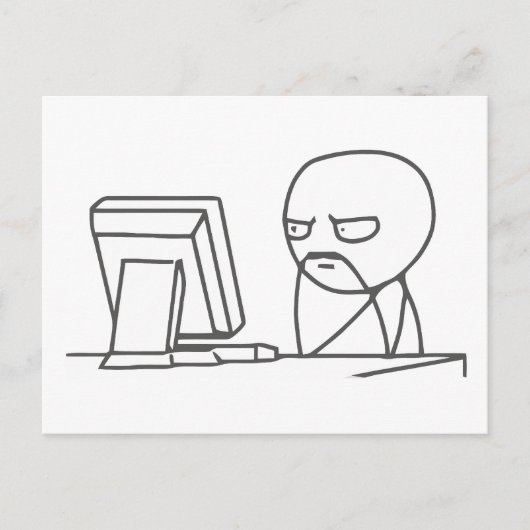  de mème de l'ordinateur - carte postale (Devant)