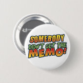 De memo Button kreeg niet (Voorkant /achterkant)