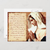 De Memorare Briefkaart (Voorkant / Achterkant)