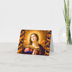 De Memorare wenskaart Kaart