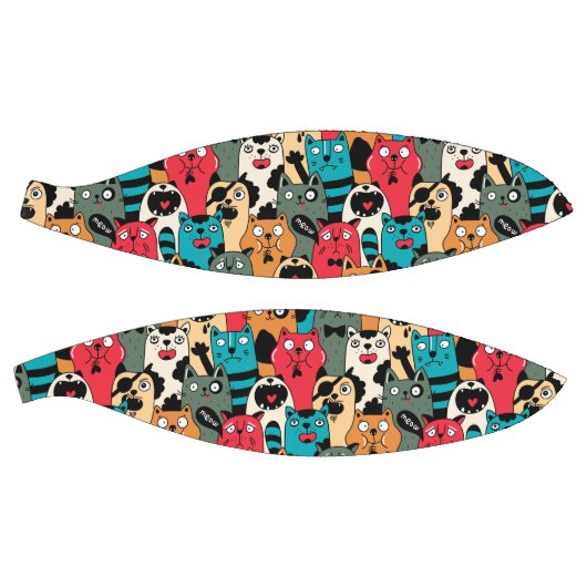 De menigte katten basketbal (Panelen)